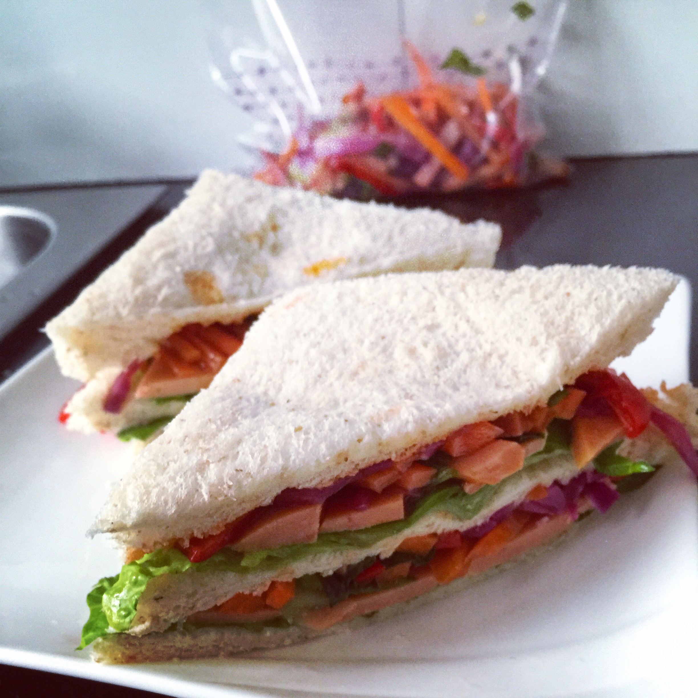 火腿芝士三明治