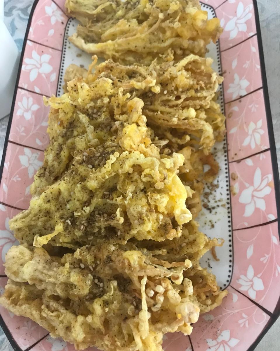 油炸椒盐金针菇