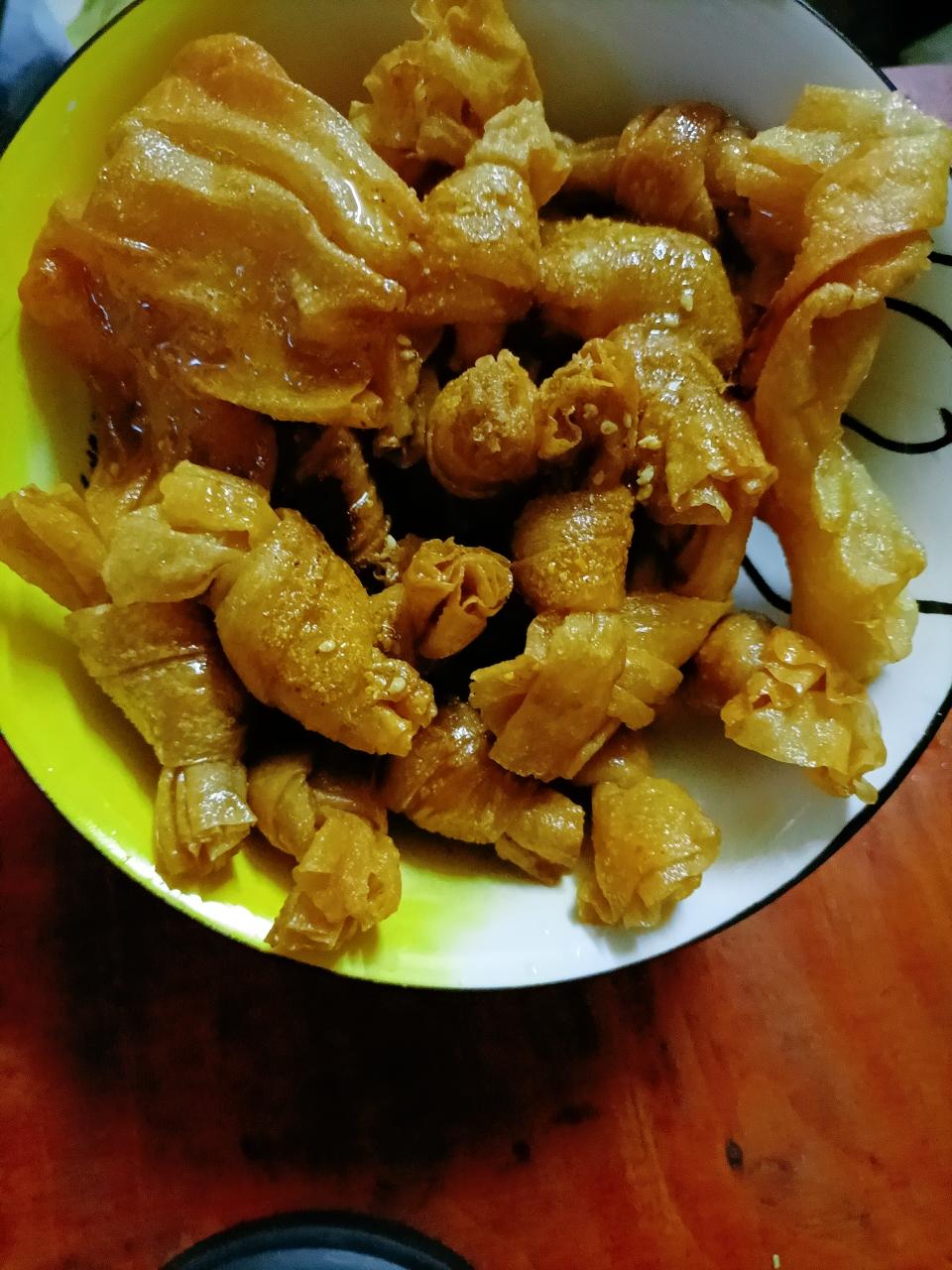 炸豆扣的做法 步骤7