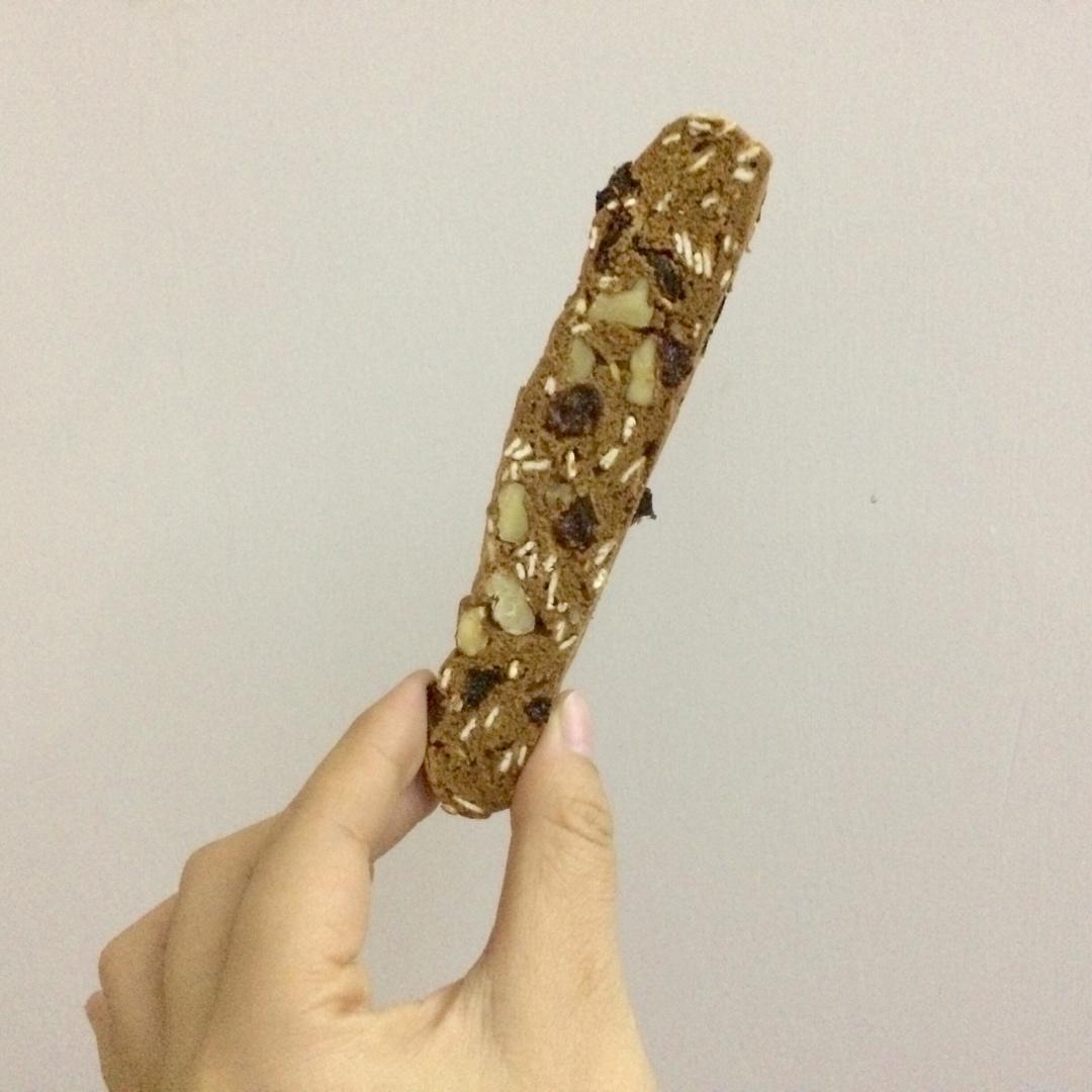 【健康零食】燕麦坚果意式脆饼