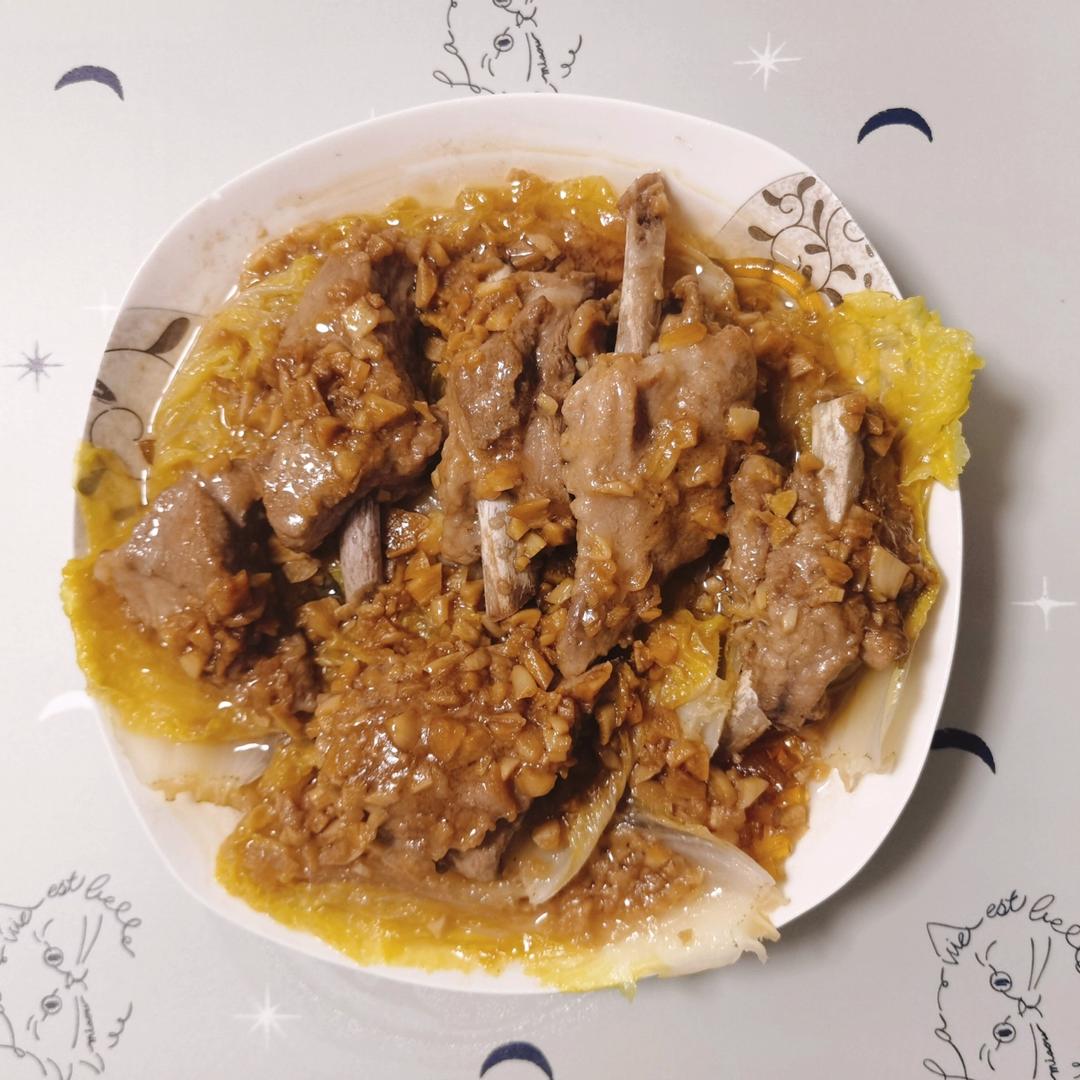 蒜蓉蒸排骨