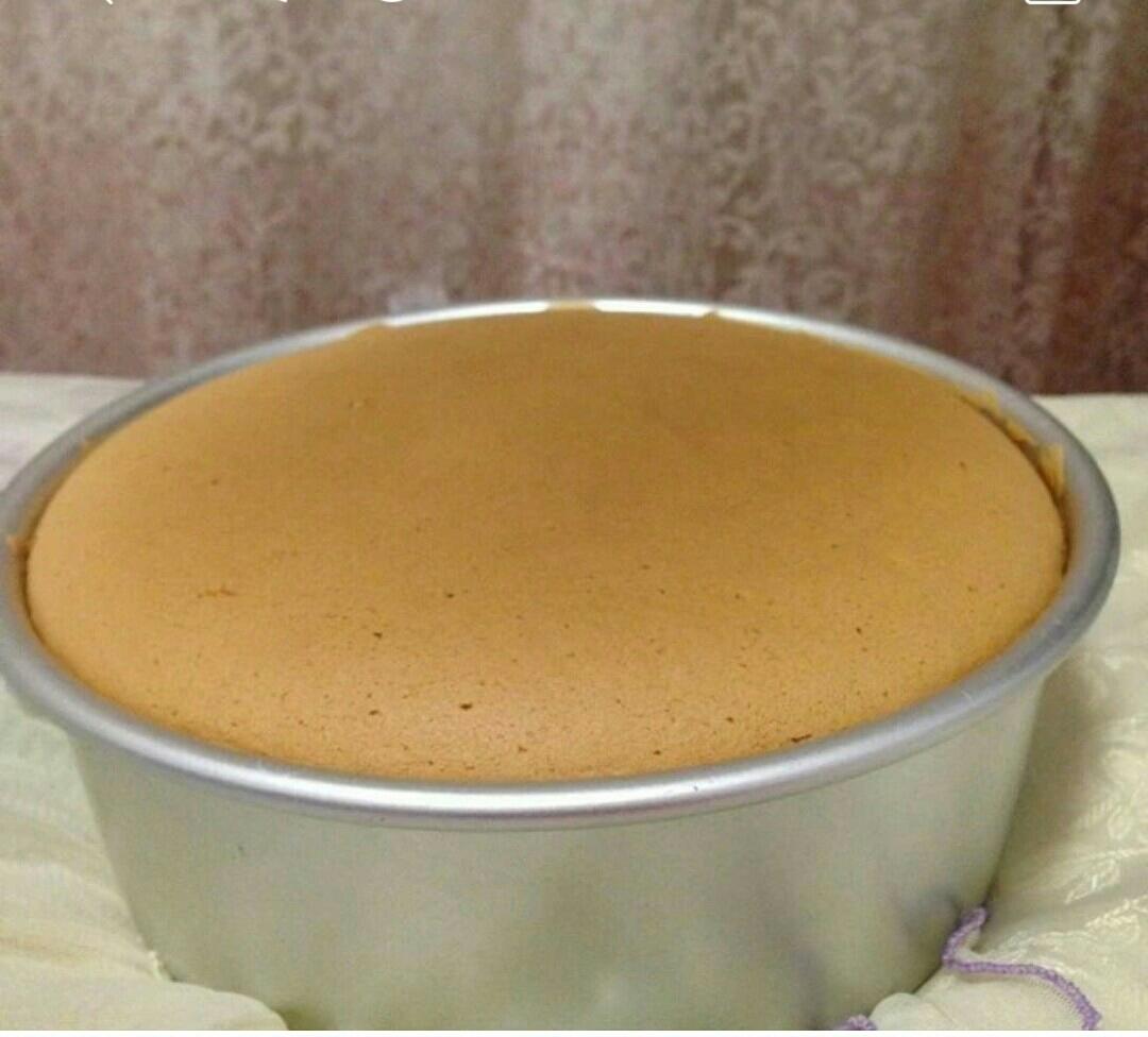 八寸戚风蛋糕(后蛋法)的做法