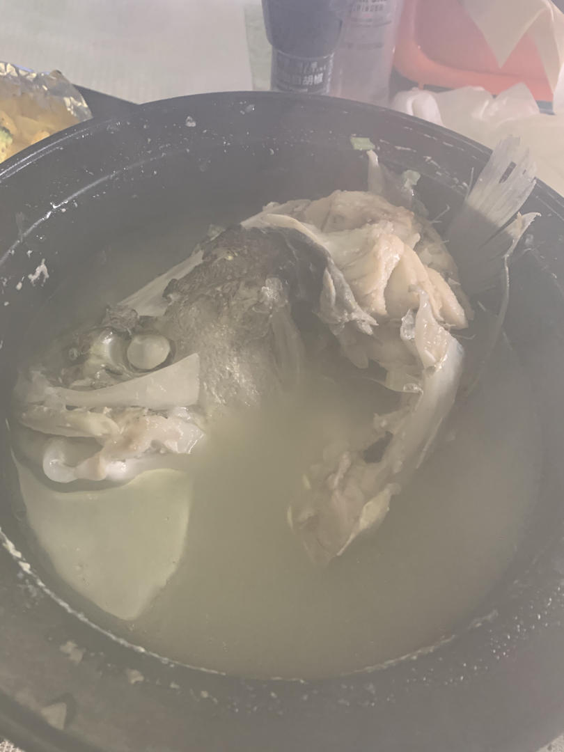 健脾养胃有助消化促进伤口愈合的超营养鲜美鱼汤（鲈鱼版）