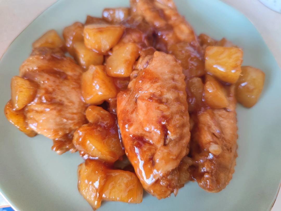 照烧土豆鸡翅根