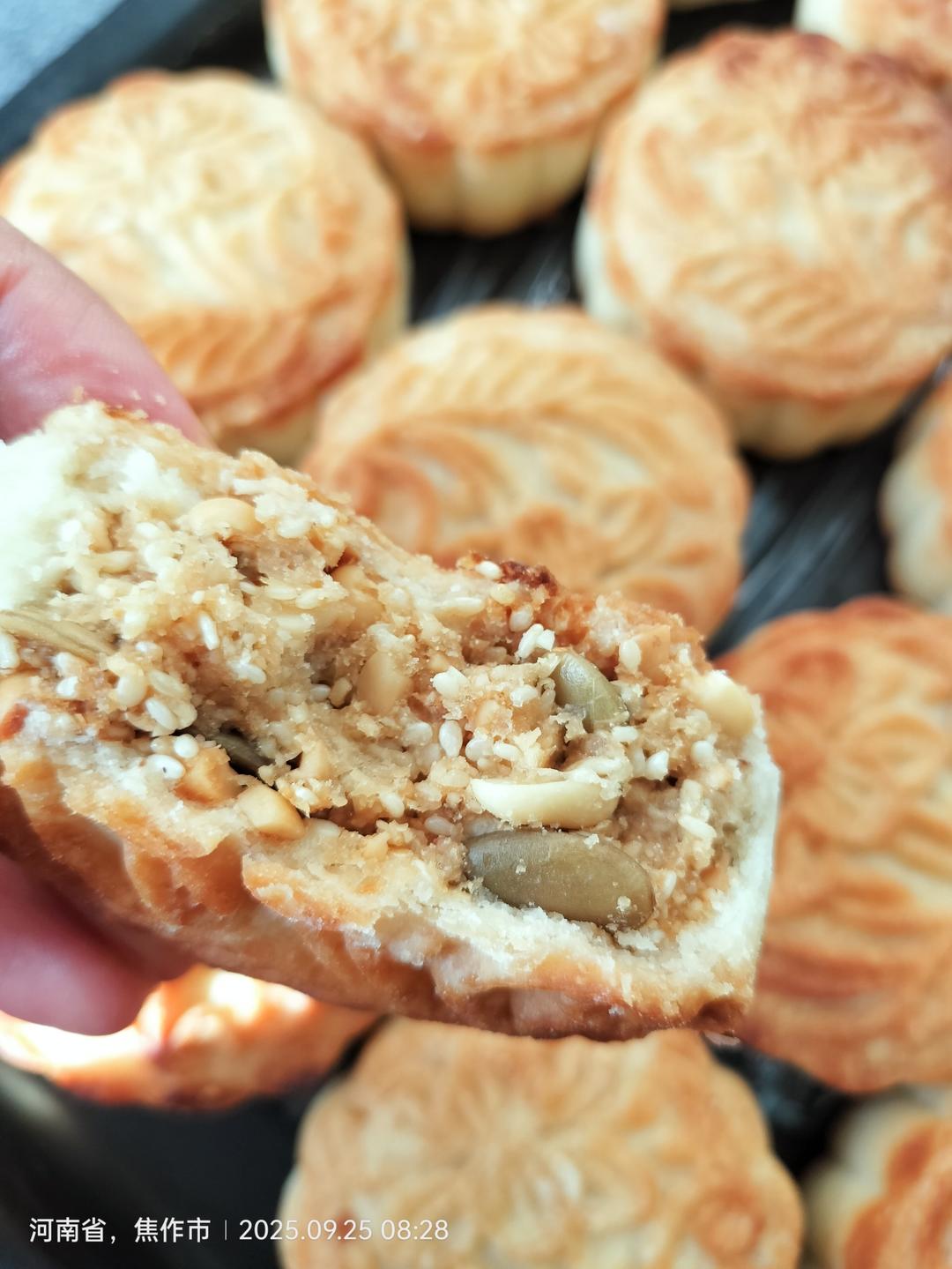 老式月饼（类似桃酥口味）