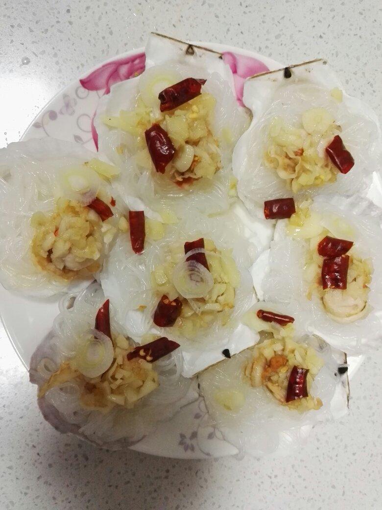 蒜蓉粉丝蒸扇贝