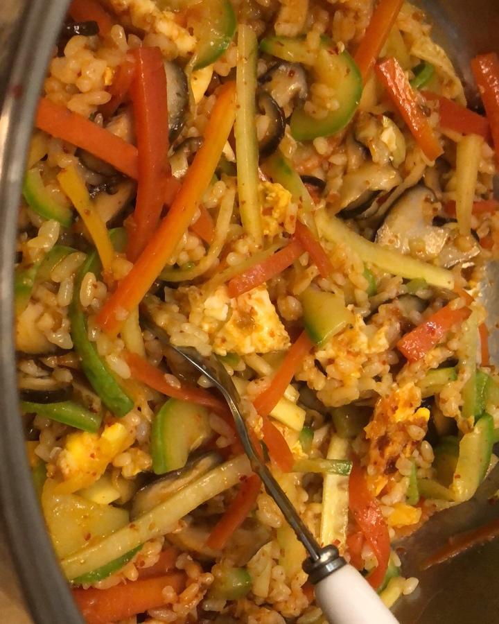 不用石锅的韩式拌饭
