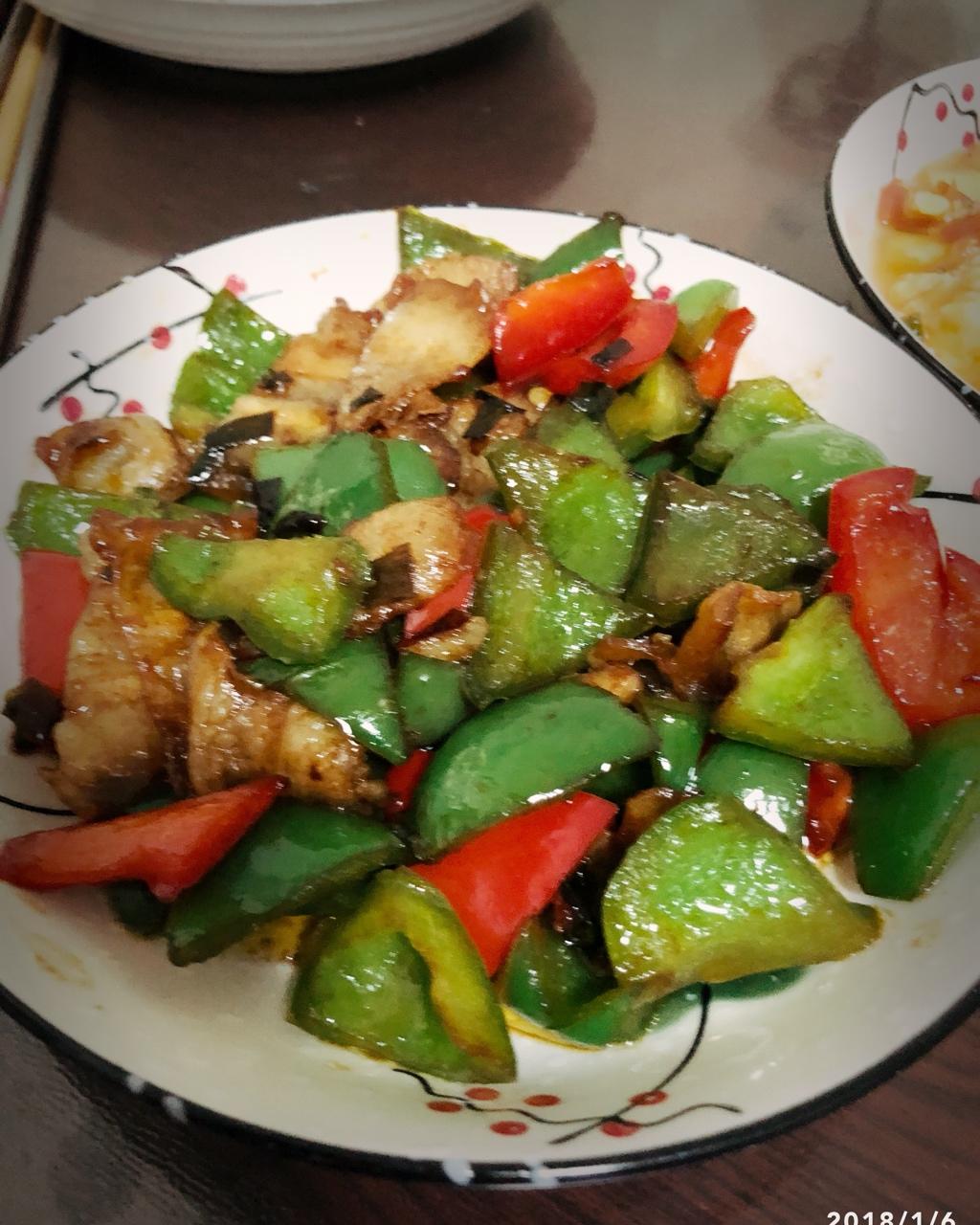 青椒炒肉丝