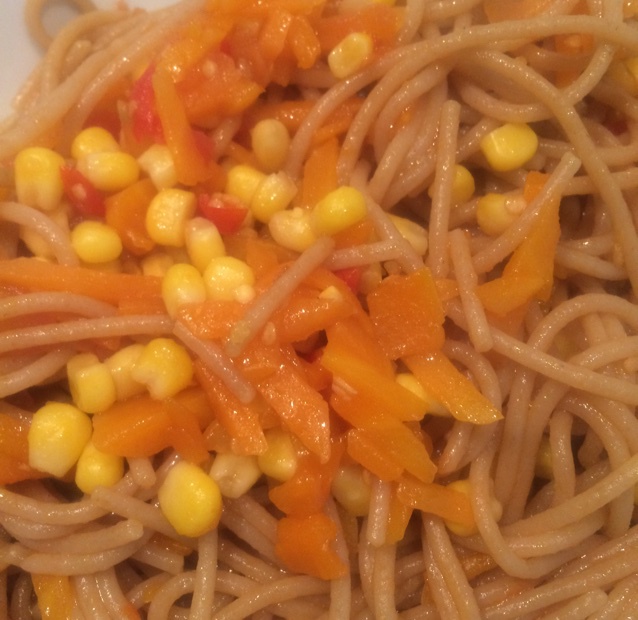 一个人的简版午餐---凉拌面