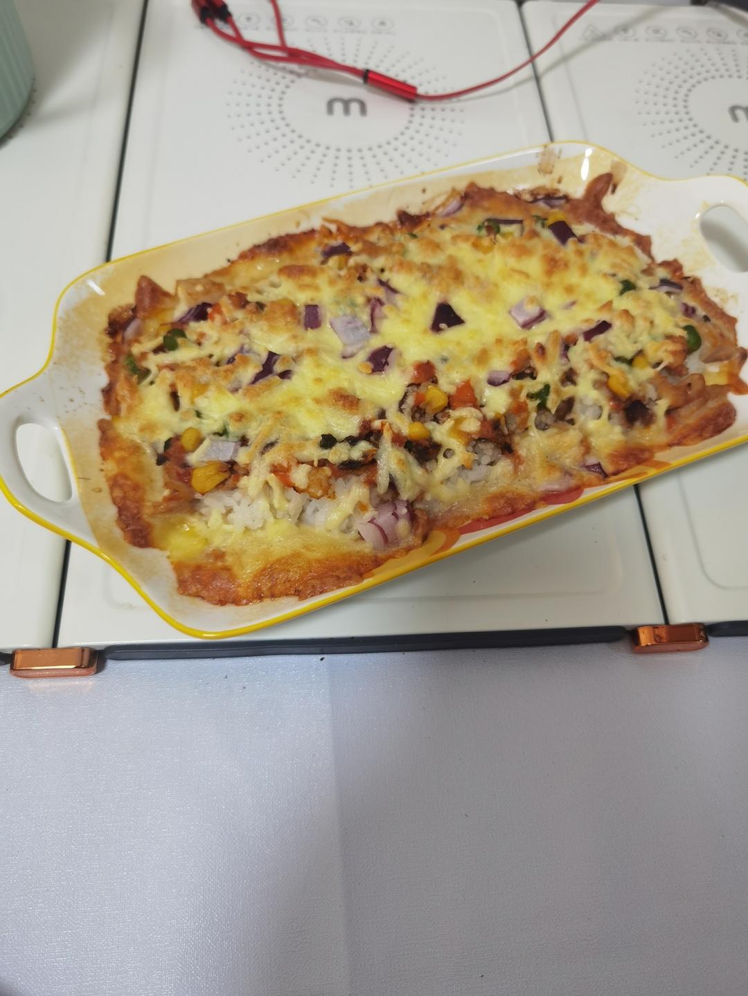 番茄鸡肉浓情焗饭【两人份】