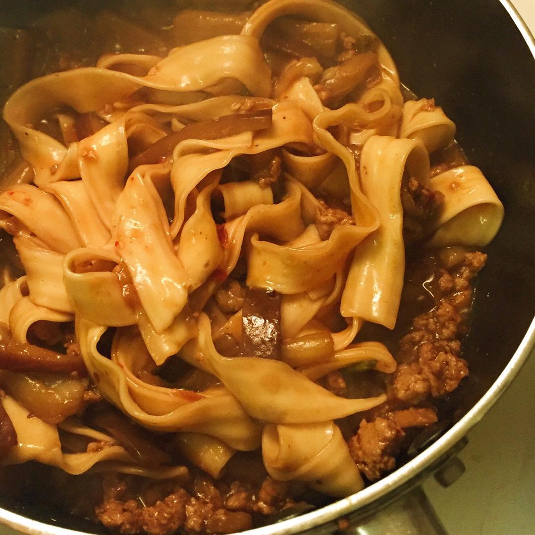 茄子焖面