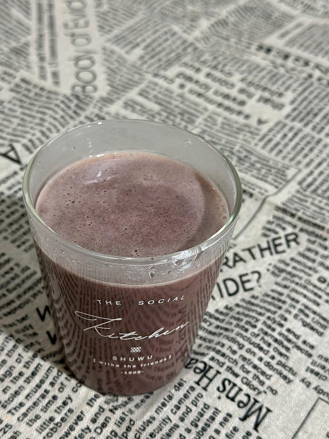 巨好喝的破壁机红豆沙牛乳