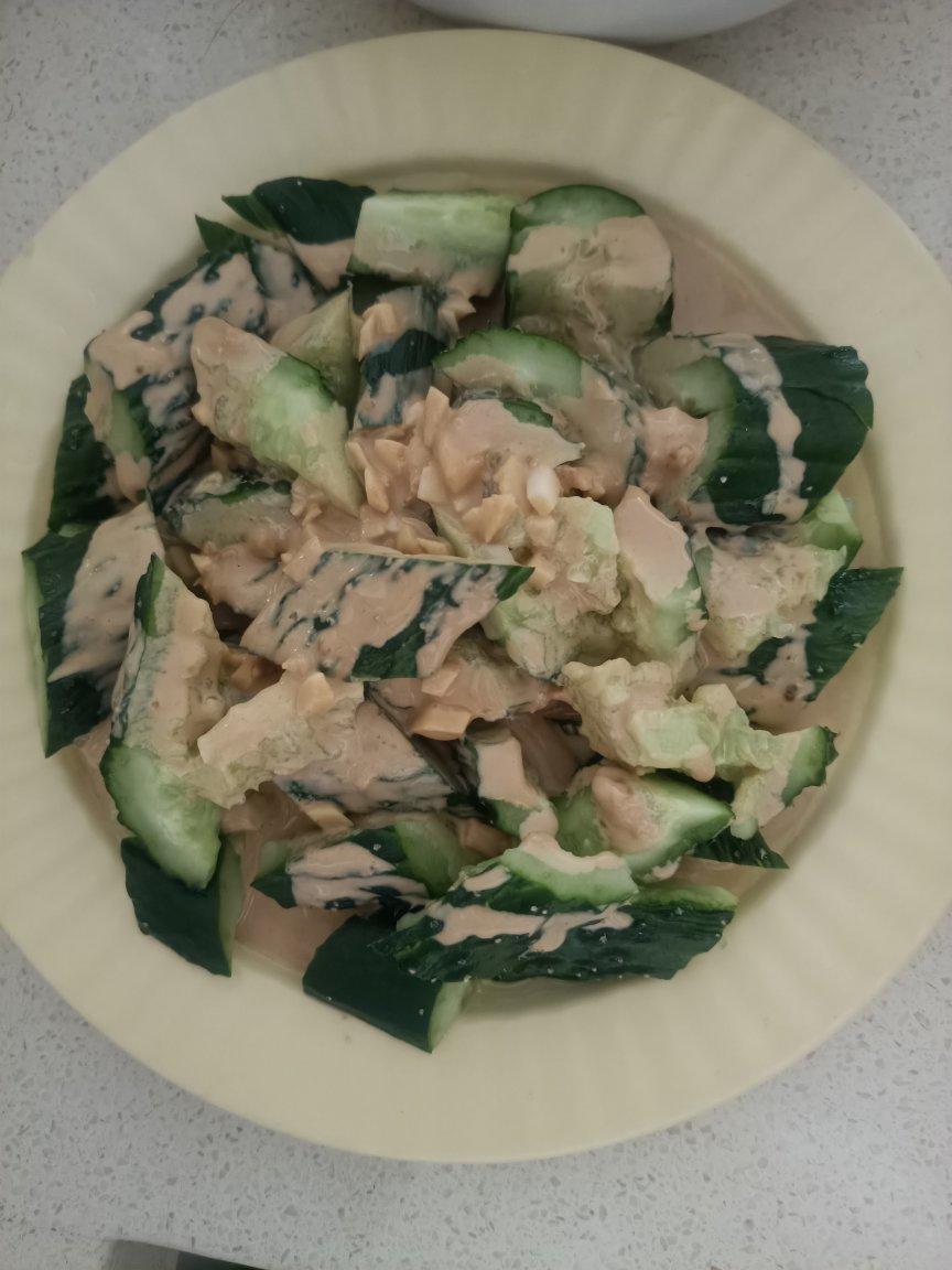 芝麻酱黄瓜凉菜🥗