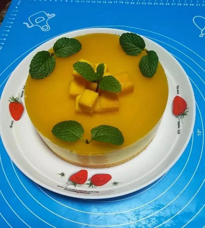 《Tinrry下午茶》教你做芒果流心慕斯（6寸配方）