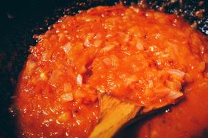 懒人版番茄肉丸意面的做法 步骤3