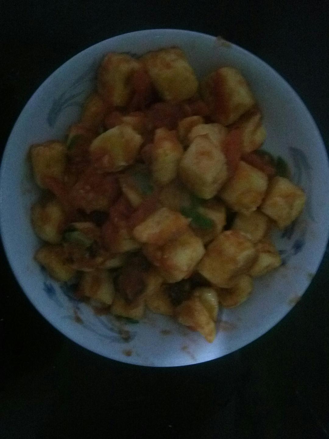 西红柿炒馒头粒