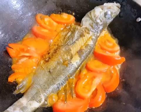番茄煮鲈鱼的做法