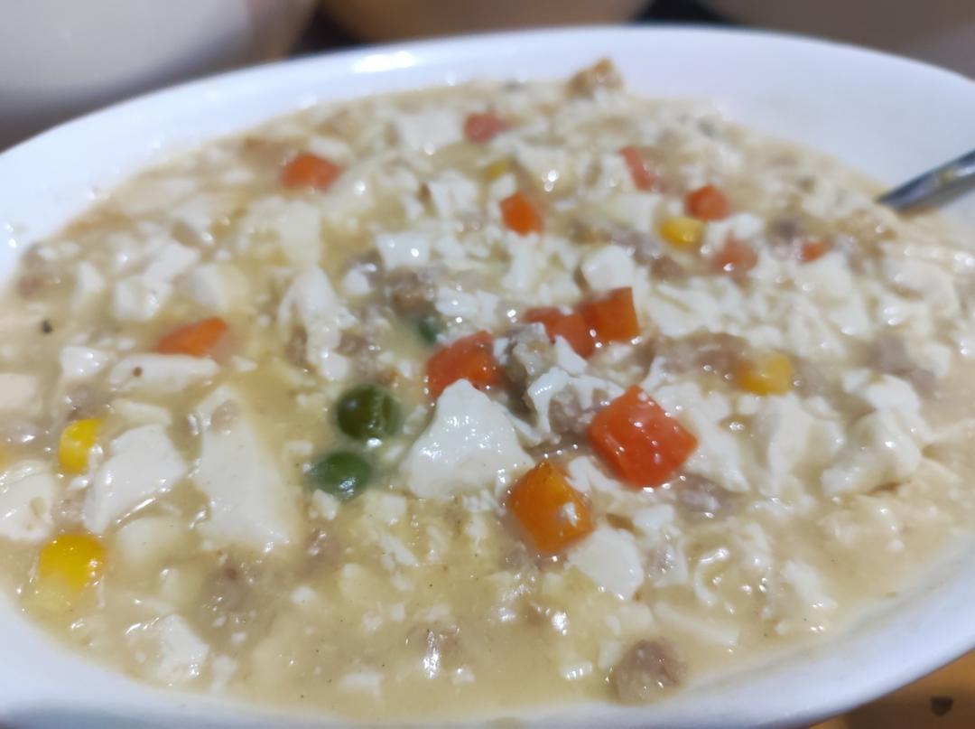 蟹黄豆腐～曾经『绿茶』里超喜欢的一道菜，现在就在你的餐桌上！🤪