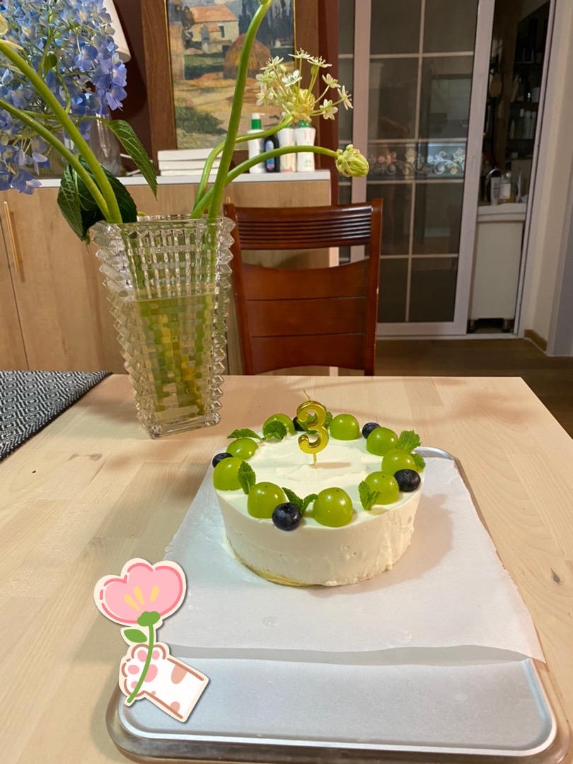 柠檬🍋酸奶慕斯蛋糕🍃