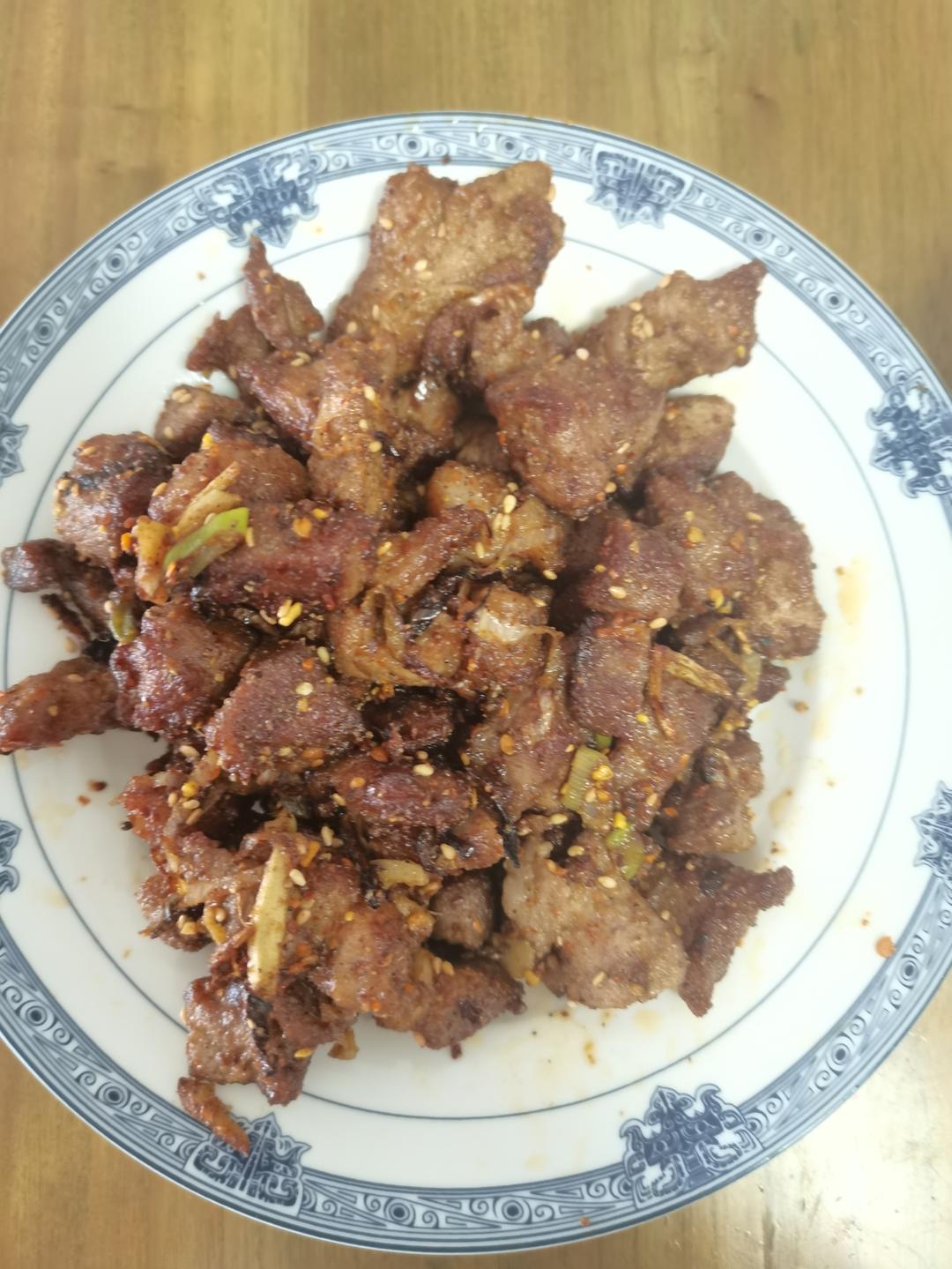 吃不到膻味的比烧烤更好吃的孜然羊肉🐏