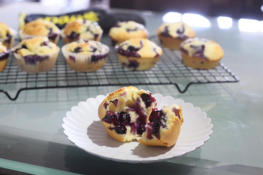 蓝莓玛芬蛋糕 Blueberry Muffin