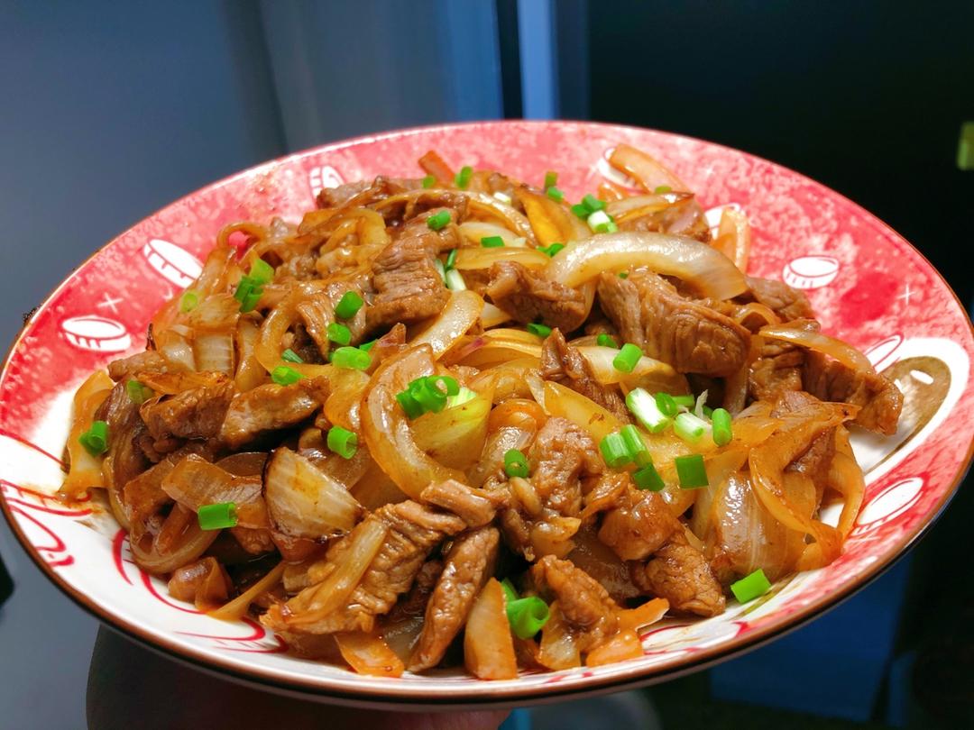 蚝油洋葱炒牛肉