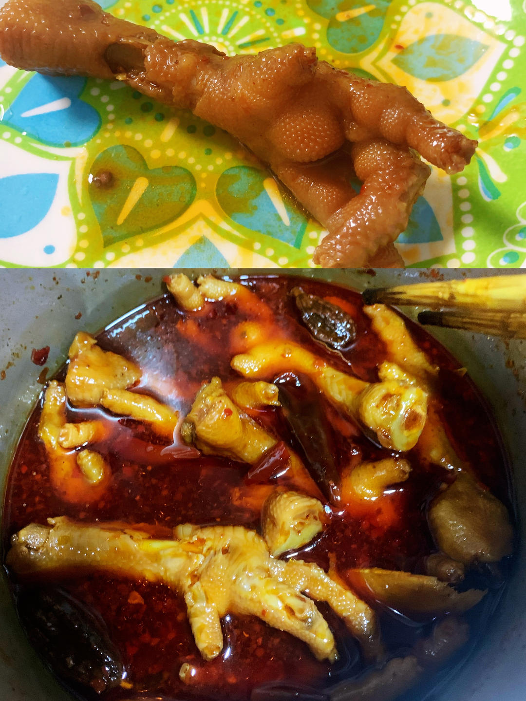 绝味麻辣鸡爪