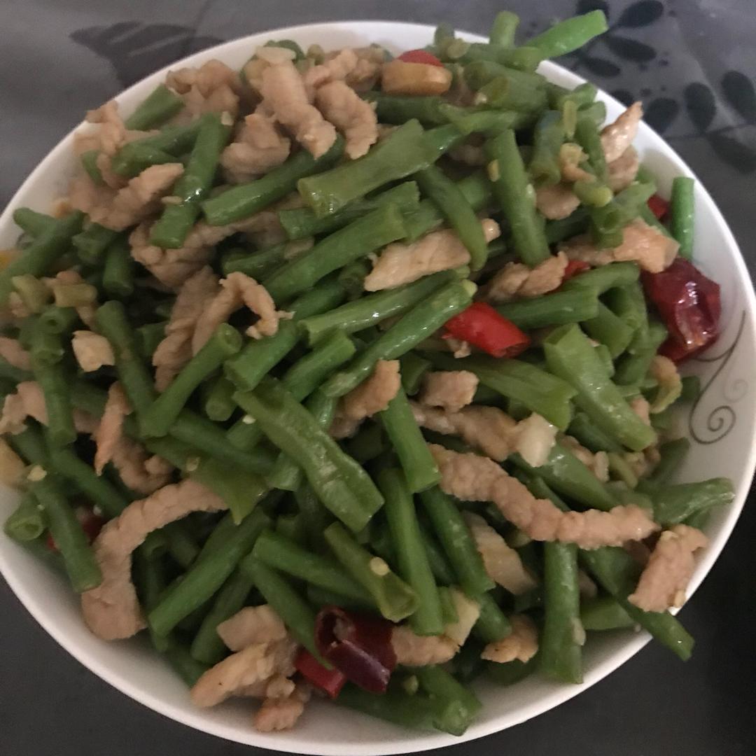 豇豆炒肉