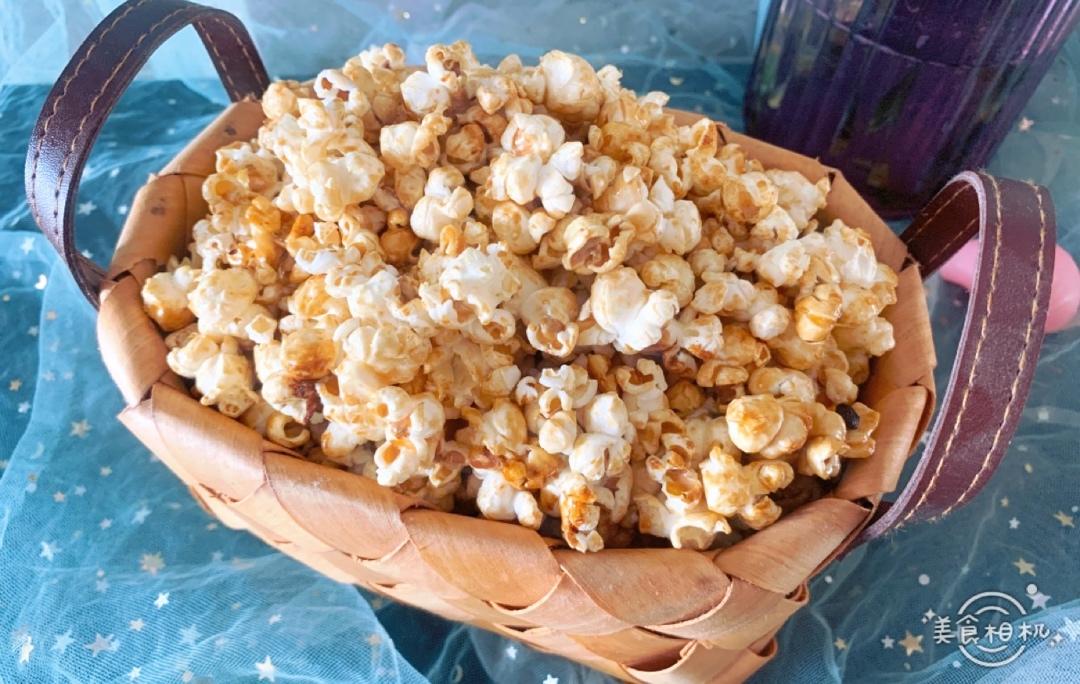 一招搞定小朋友的黄油焦糖爆米花，简单又好吃
