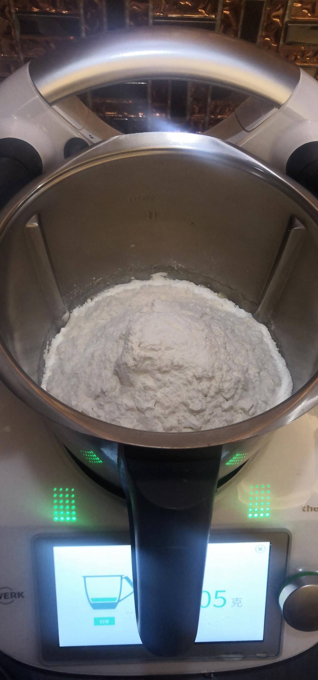 纯奶手撕吐司的做法 步骤1