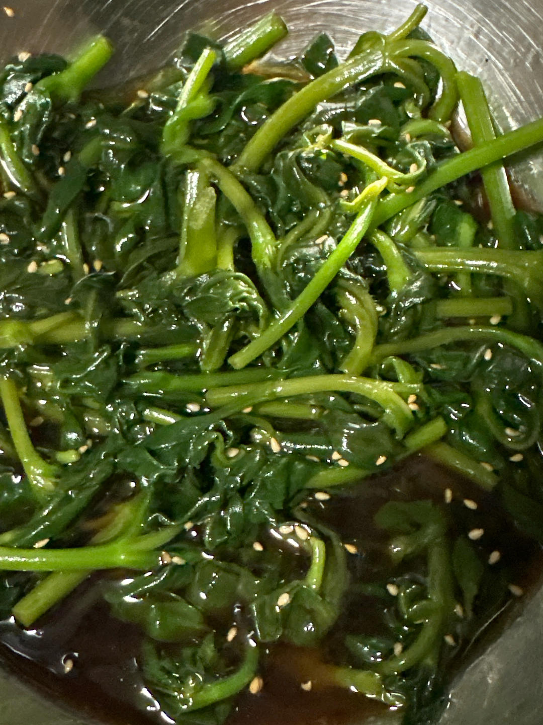凉拌田七苗