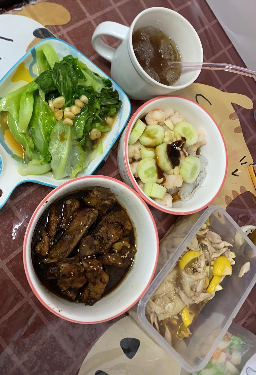 柠檬手撕鸡
