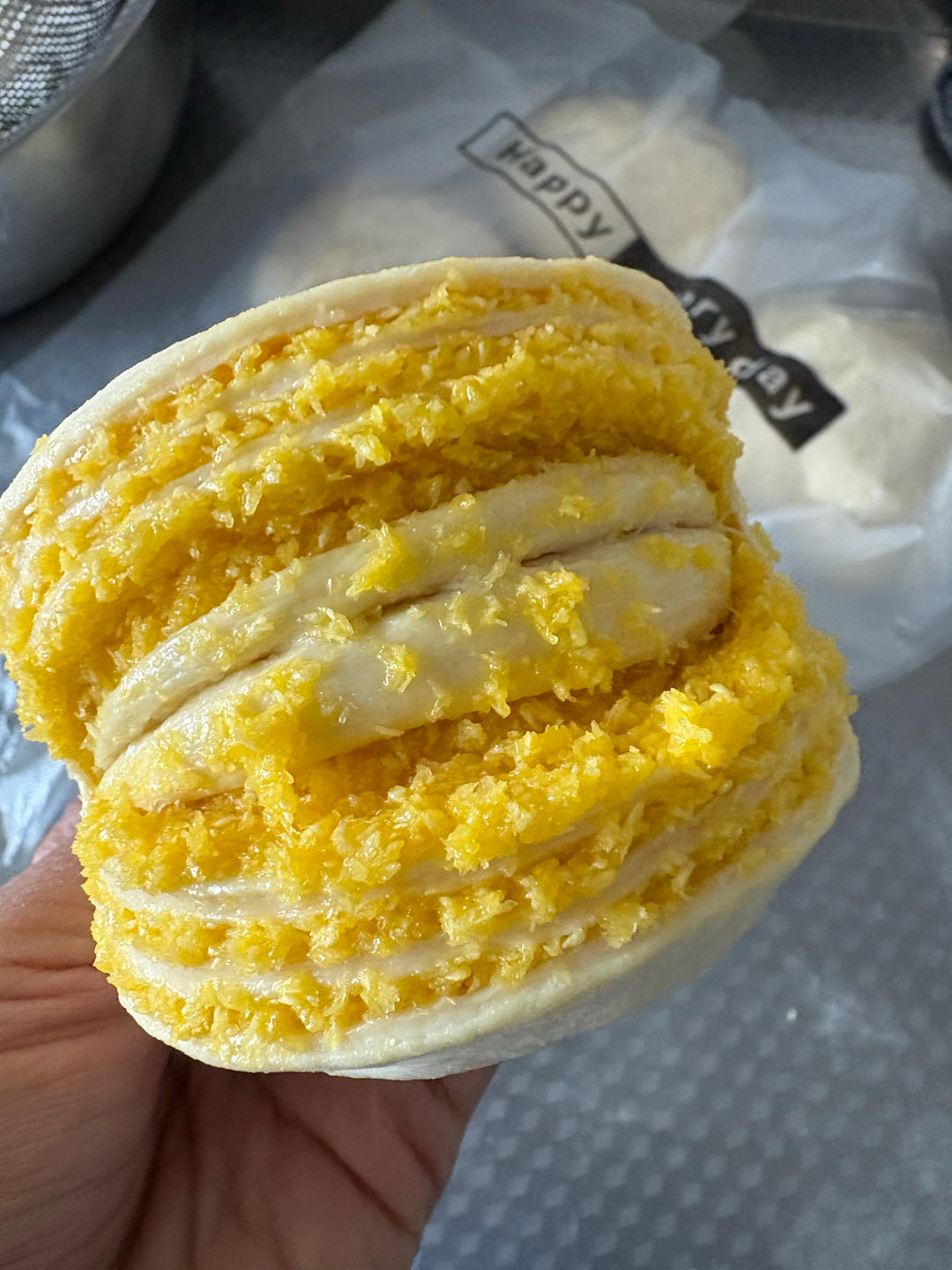 椰香满满的椰蓉土司~