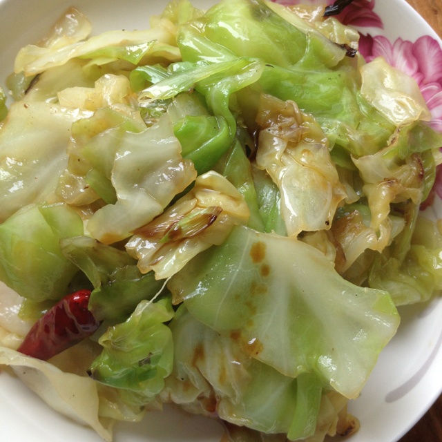 少油绝味手撕包菜