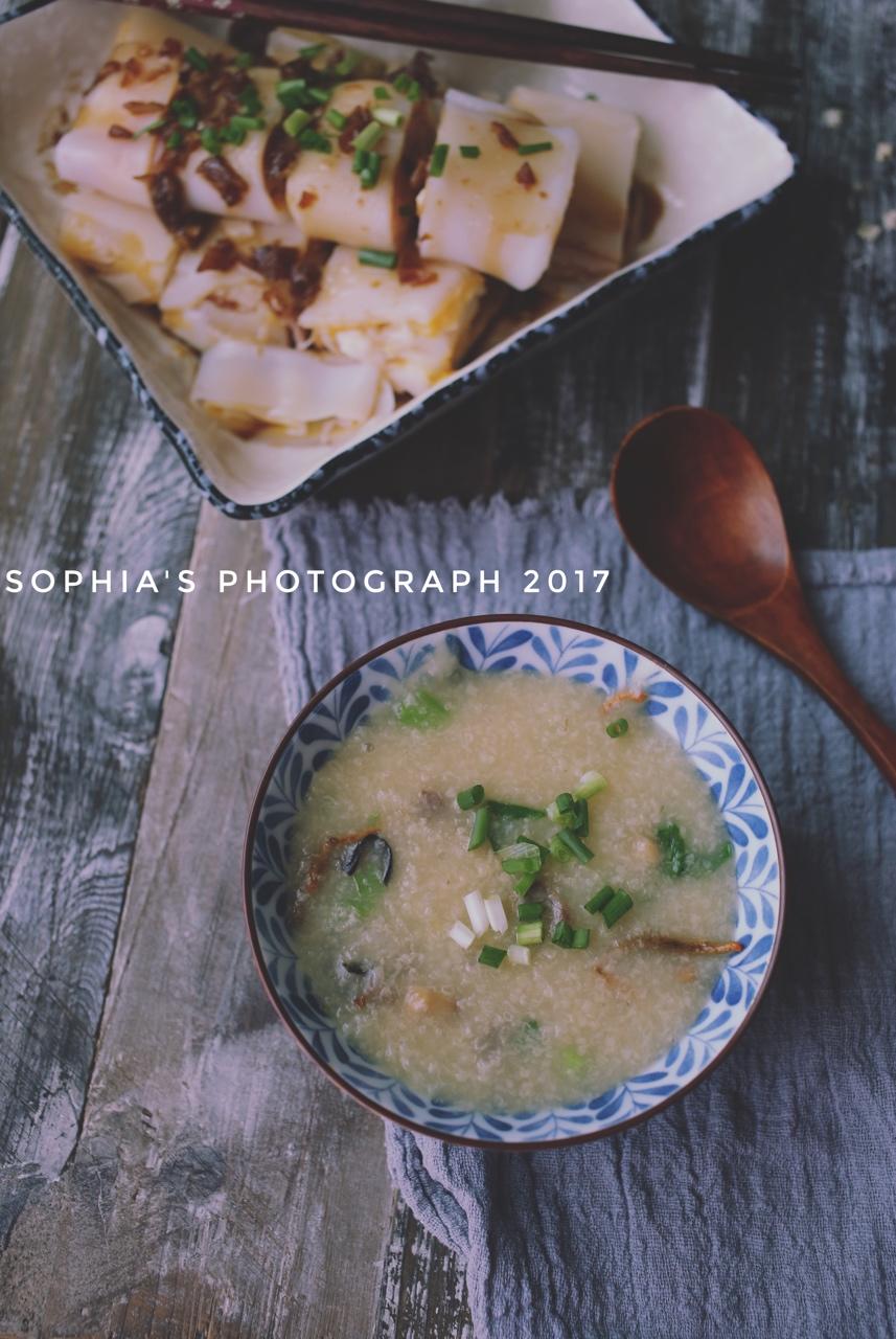蔬菜瘦肉粥