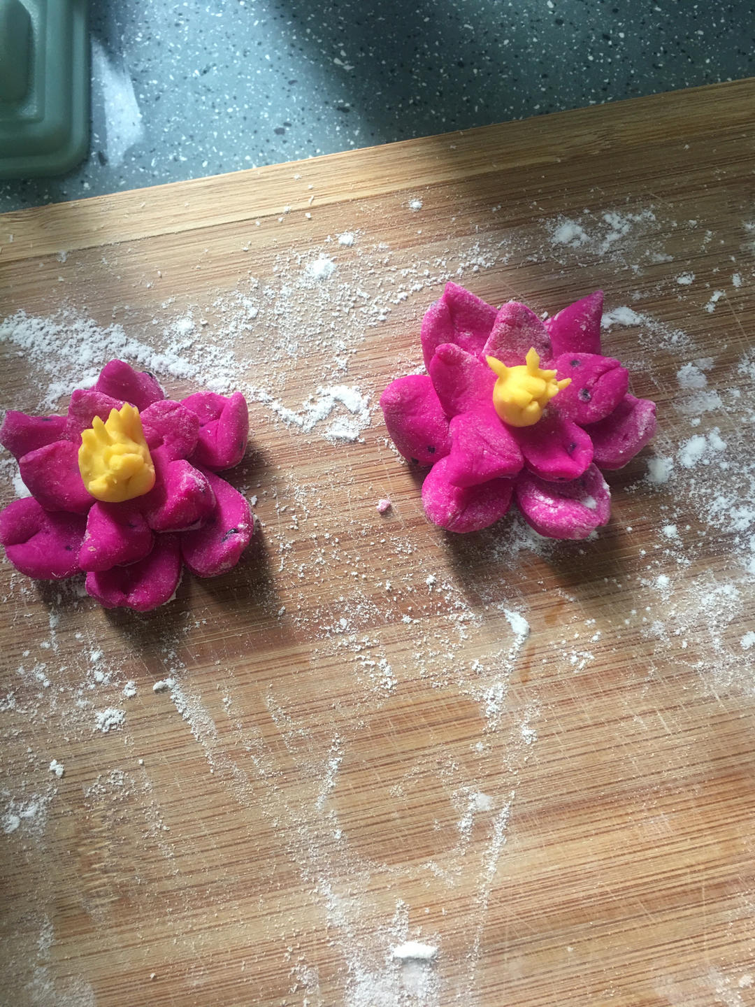 花样面食，锦鲤馒头