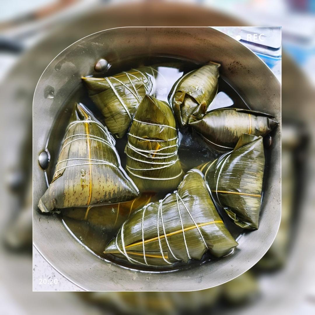 蜜枣粽子/糯米不夹生做法/附四角粽子包法