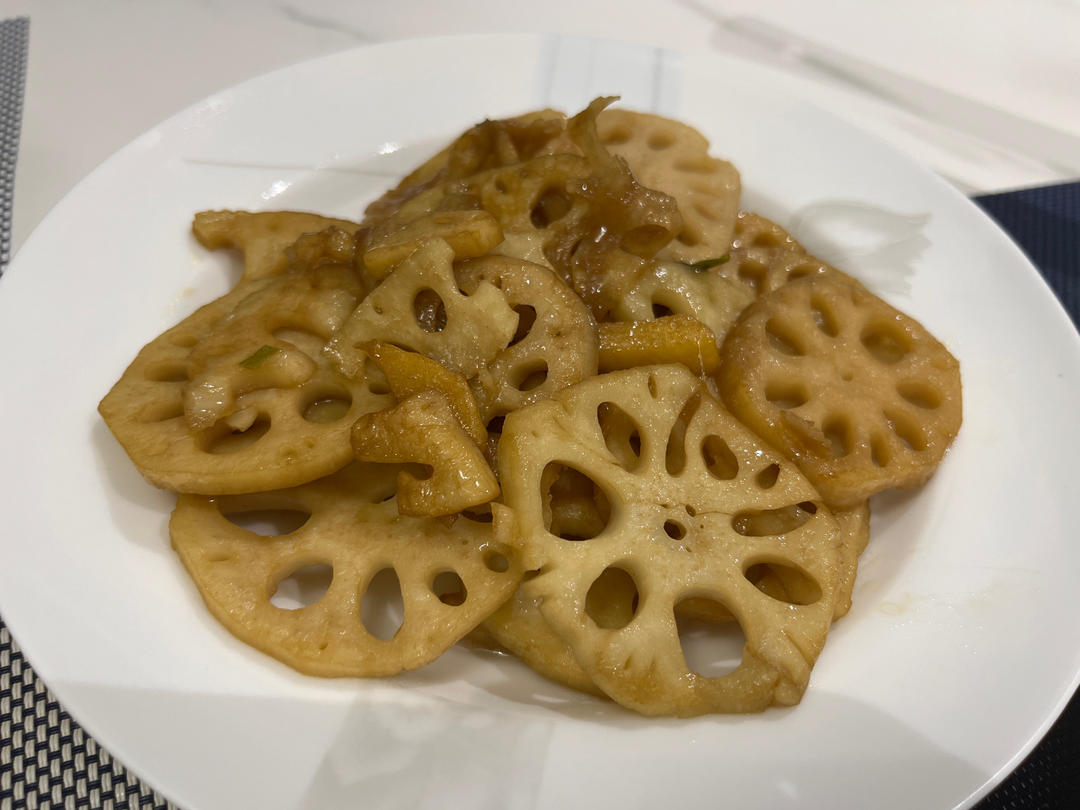 清炒藕片（小美版）