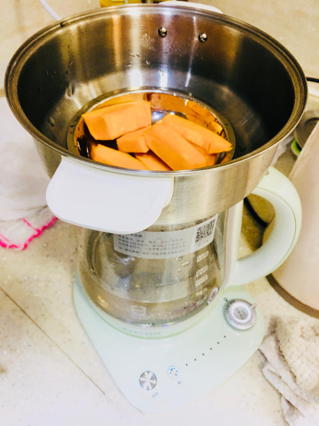 南瓜蒸糕【养生壶食谱12月】