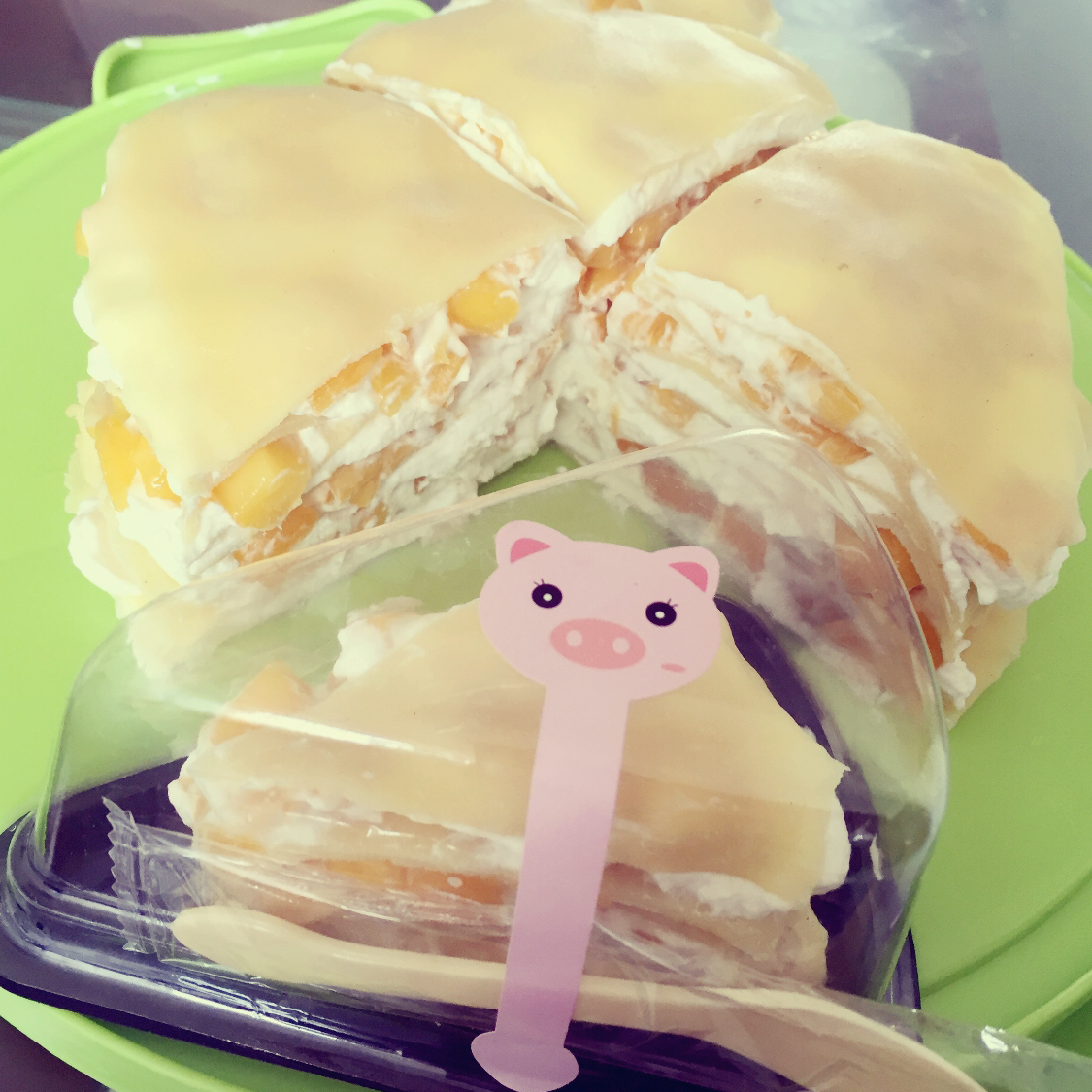 芒果千层蛋糕