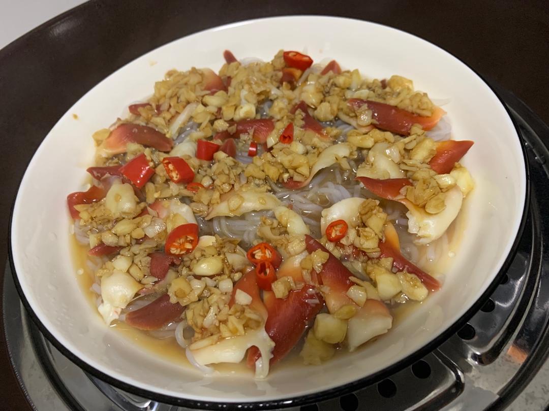 蒜蓉粉丝蒸北极贝