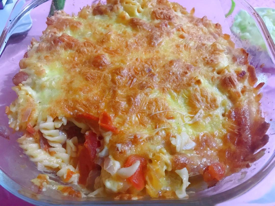 培根焗意大利面