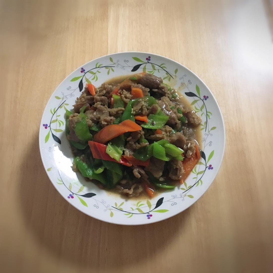 青椒炒牛肉