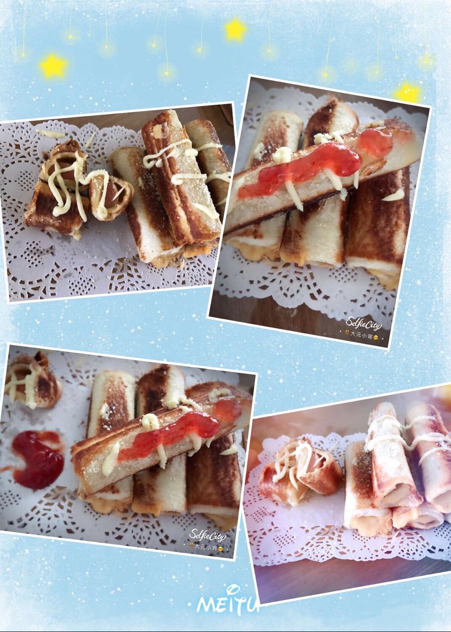 转：芝士熔岩吐司卷