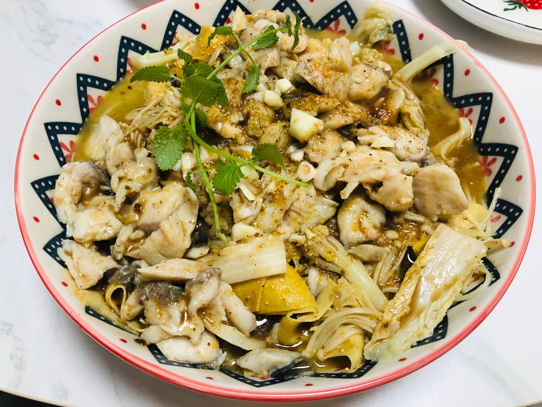 每周必吃酸菜鲈鱼的做法