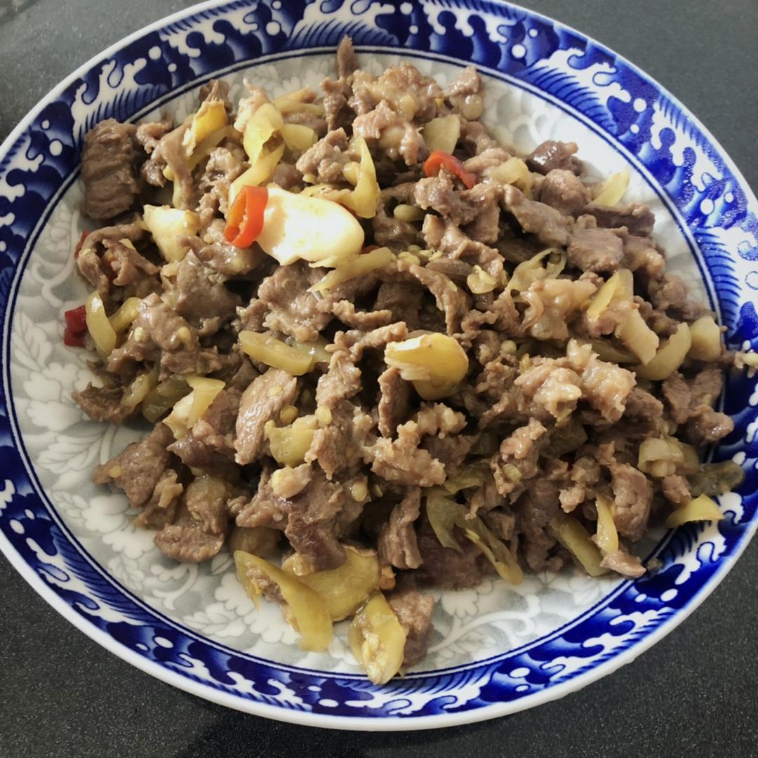 泡椒牛肉