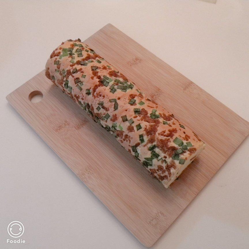 香葱肉松蛋糕卷