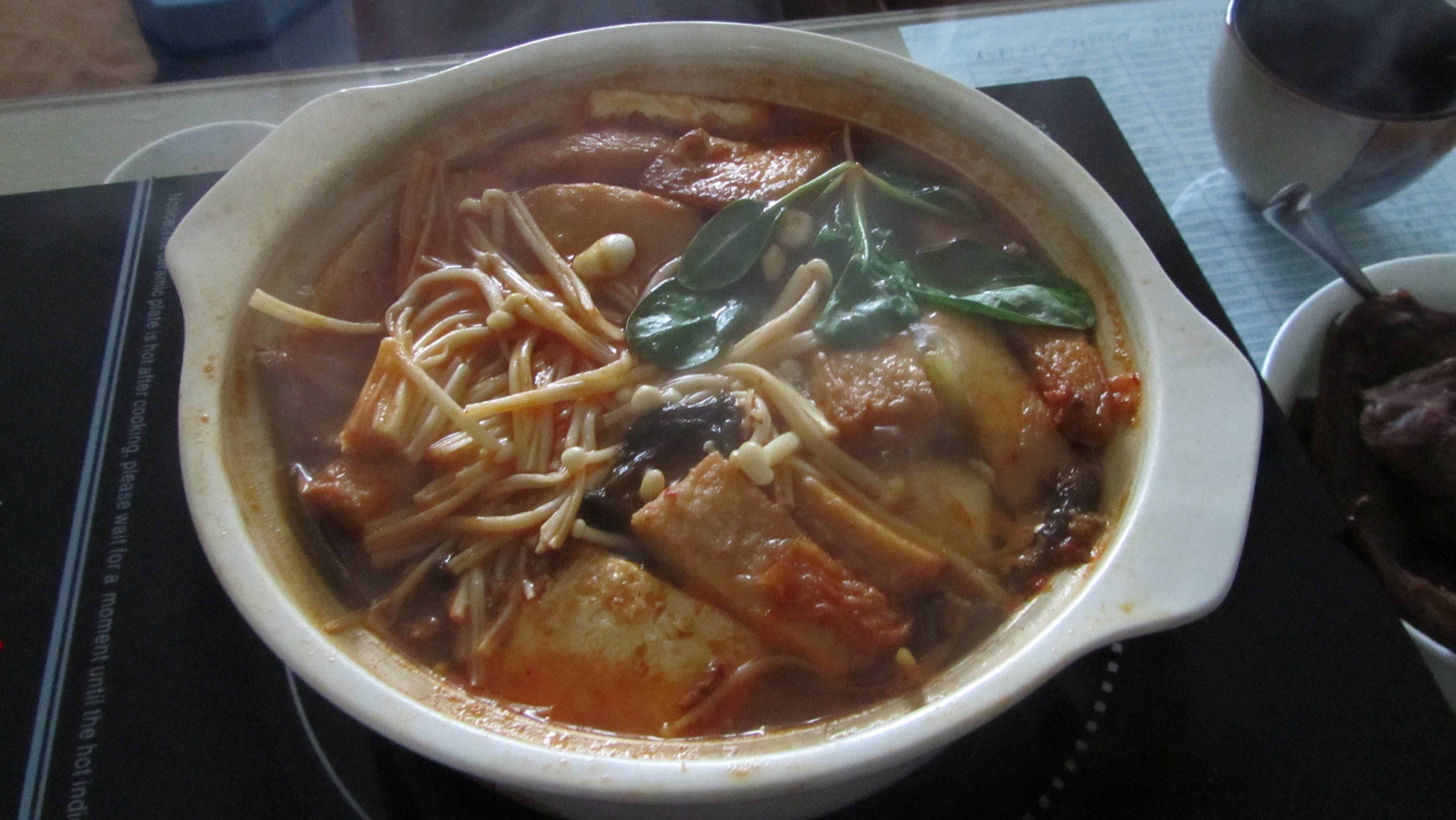 韩国泡菜豆腐汤