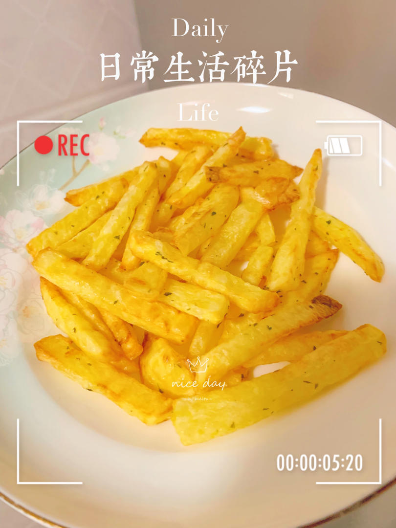 空气炸锅薯条（不冷冻，不水煮，不过夜，全网最简单）