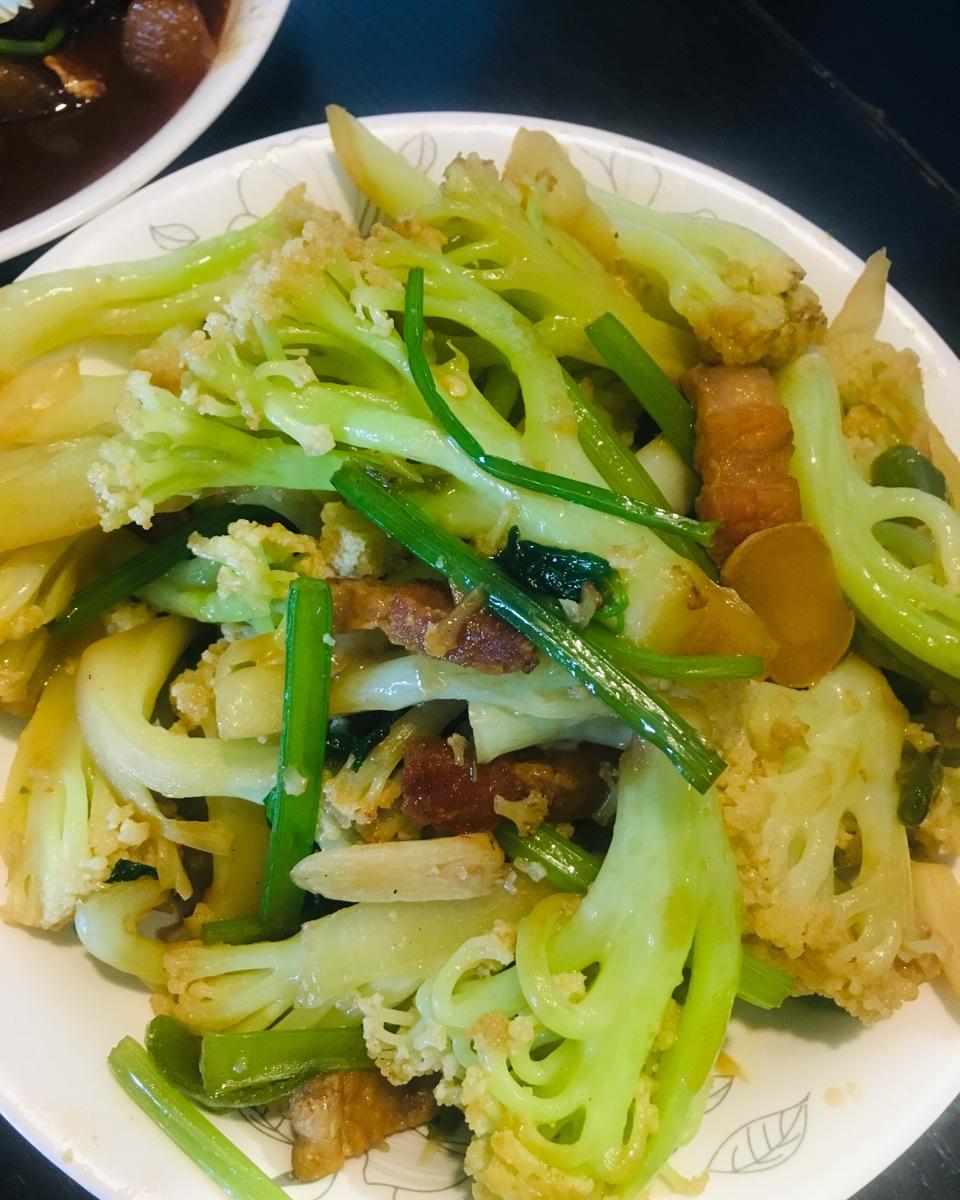 和饭店一个味道的干锅花菜